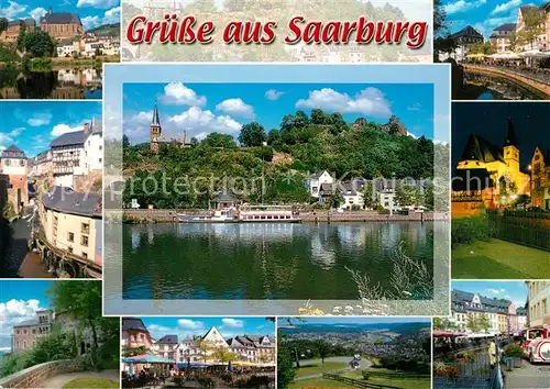 AK / Ansichtskarte Saarburg_Saar Stadtansichten  Saarburg Saar