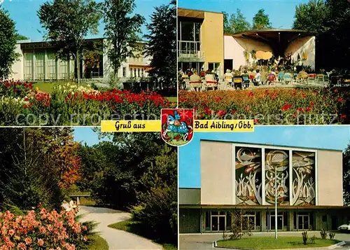 AK / Ansichtskarte Bad_Aibling Kurkonzert Kurklinik Kurpark Bad_Aibling