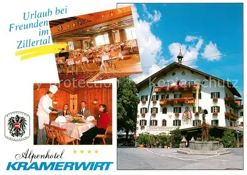 AK / Ansichtskarte Mayrhofen_Zillertal Alpenhotel Kramerwirt Mayrhofen_Zillertal