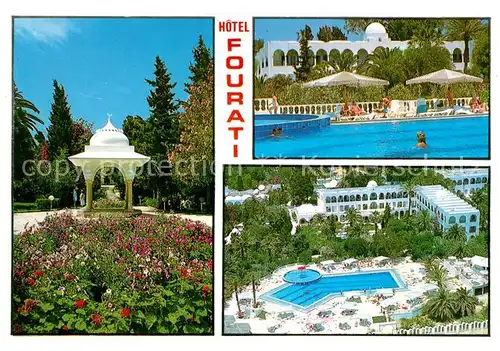 AK / Ansichtskarte Hammamet Hotel Fourati Swimming Pool Park Hammamet