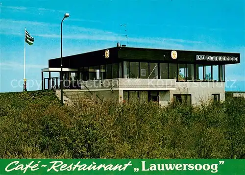 AK / Ansichtskarte Lauwersoog Cafe Restaurant Lauwersoog Lauwersoog