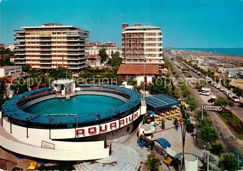AK / Ansichtskarte Riccione Aquarium e lungomare Promenade Strand Riccione