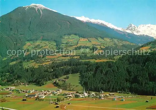 AK / Ansichtskarte Stumm_Zillertal Alpenpanorama Fliegeraufnahme Stumm_Zillertal