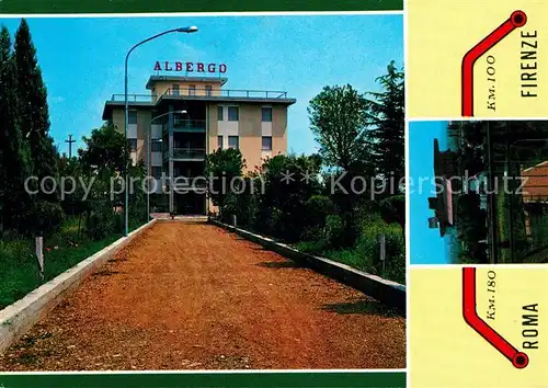 AK / Ansichtskarte Montepulciano Albergo Villa Maura Montepulciano