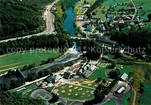 AK / Ansichtskarte Coo_Stavelot Les Cascades Wasserfaelle Fliegeraufnahme Coo_Stavelot