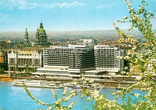 AK / Ansichtskarte Budapest Hotel Duna Inter Continental Donaupartie Budapest