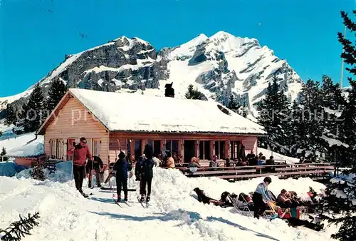 AK / Ansichtskarte Kandersteg_BE Bergrestaurant Sunnbuehl Kandersteg_BE