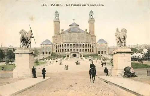 AK / Ansichtskarte Paris Palais du Trocadero  Paris