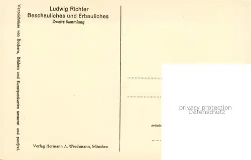 AK / Ansichtskarte Richter_Ludwig Die Schmerzensreiche  Richter Ludwig