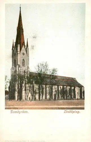 AK / Ansichtskarte Linkoeping Domkyrkan Linkoeping
