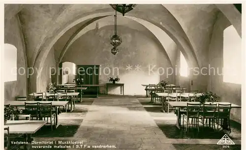 AK / Ansichtskarte Vadstena Dormitoriet i Munkklostret Vadstena