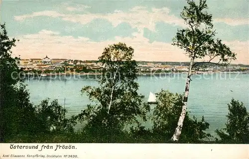 AK / Ansichtskarte oestersund fran Froesoen oestersund