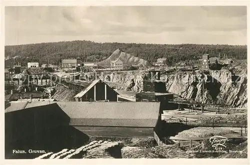 AK / Ansichtskarte Falun_Dalarnas_Lan Gruvan Falun_Dalarnas_Lan