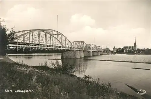 AK / Ansichtskarte Mora_Dalarnas_Lan Jaernvaegsbron Mora_Dalarnas_Lan