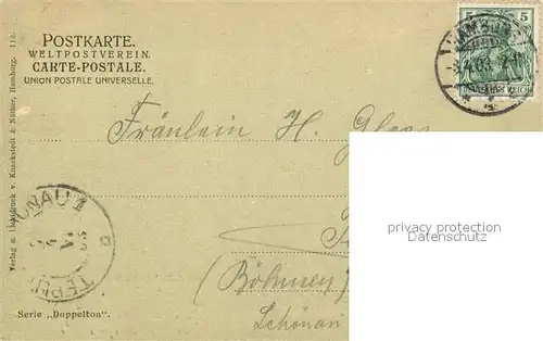 AK / Ansichtskarte Hamburg Im Botanischen Garten Hamburg