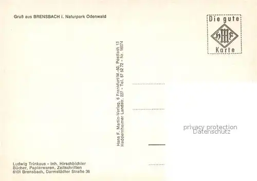AK / Ansichtskarte Brensbach  Brensbach