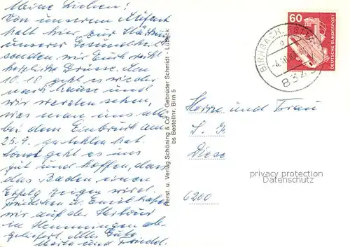 AK / Ansichtskarte Bad_Birnbach  Bad_Birnbach