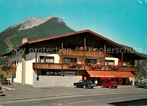 AK / Ansichtskarte Ehrwald_Tirol Sparmarkt Appartementhaus Ehrwald Tirol