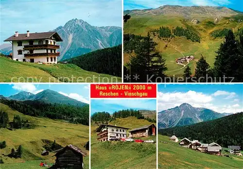 AK / Ansichtskarte Reschen_am_See_Tirol Haus Rojen Reschen_am_See_Tirol