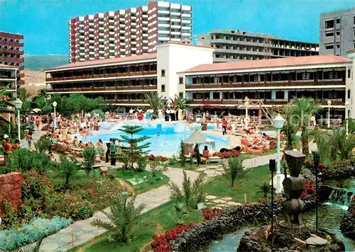AK / Ansichtskarte Playa_del_Ingles_Gran_Canaria Jardines Hotel Parque Tropical Playa_del