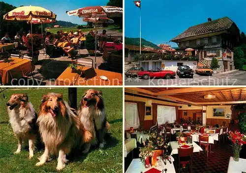 AK / Ansichtskarte Wasen_Emmental_BE Restaurant Hornbach Wasen_Emmental_BE