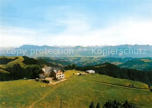 AK / Ansichtskarte Trub Fliegeraufnahme Berghotel Napf Trub