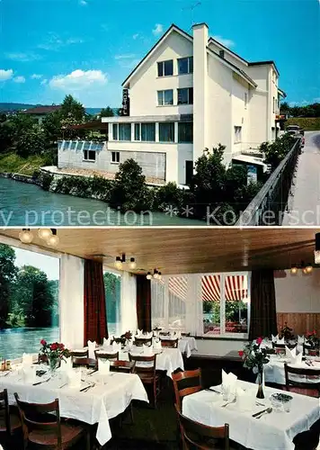 AK / Ansichtskarte Gebenstorf Hotel zum alten Zoll Gebenstorf