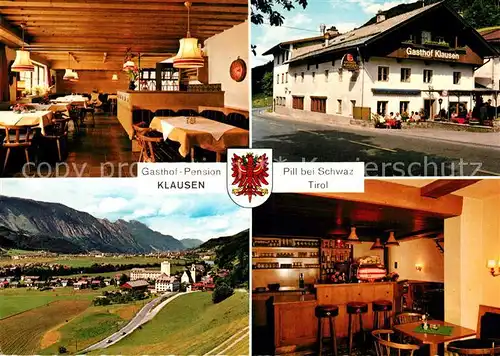 AK / Ansichtskarte Pill_Tirol Gasthof Klausen Pill_Tirol