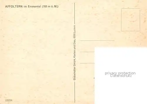 AK / Ansichtskarte Affoltern_Emmental Lueg Affoltern Emmental