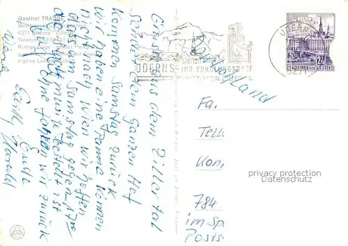 AK / Ansichtskarte Uderns Gasthof Traube Uderns