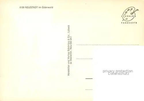 AK / Ansichtskarte Neustadt_Odenwald  Neustadt_Odenwald