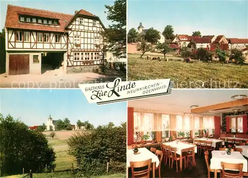 AK / Ansichtskarte Neunkirchen_Odenwald Gasthaus Zur Linde Neunkirchen Odenwald