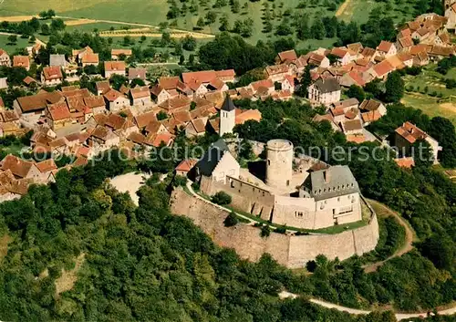 AK / Ansichtskarte Otzberg_Odenwald Fliegeraufnahme Veste Hering Otzberg Odenwald