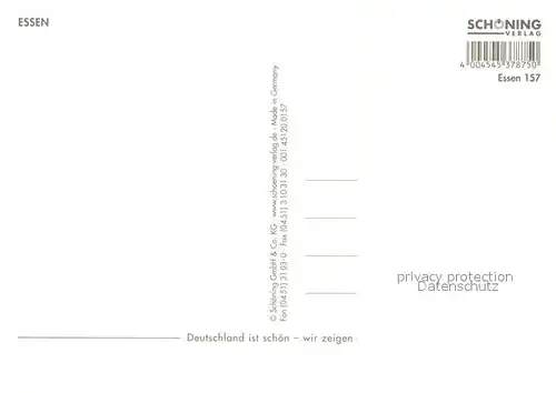 AK / Ansichtskarte Essen_Ruhr Baldeneysee Marktkirche Villa Huegel RWE Tower Alfred Krupp Statue Essen_Ruhr