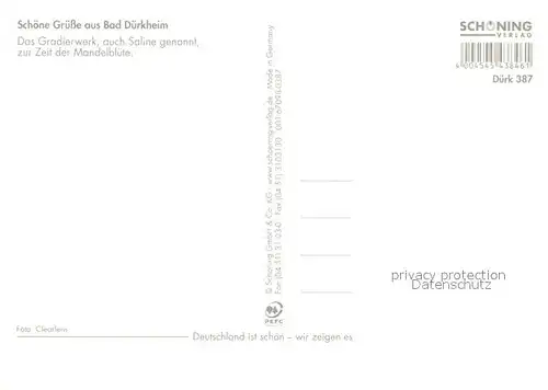 AK / Ansichtskarte Duerkheim_Bad Saline Mandelbluete Duerkheim_Bad