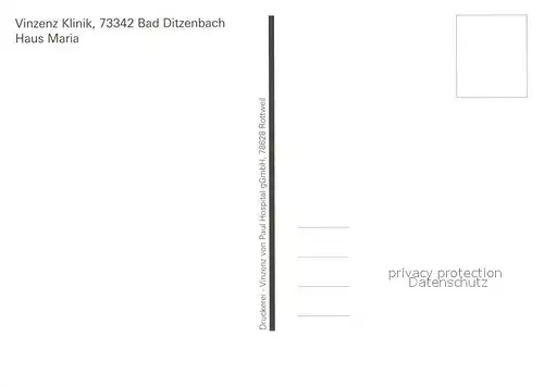 AK / Ansichtskarte Ditzenbach_Bad Haus Maria Ditzenbach_Bad