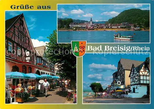 AK / Ansichtskarte Breisig_Bad Fachwerk Panorama Breisig_Bad