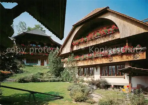 AK / Ansichtskarte Zaeziwil Ferien  und Kulturzentrum Gasthof Appenberg Blumenschmuck Zaeziwil
