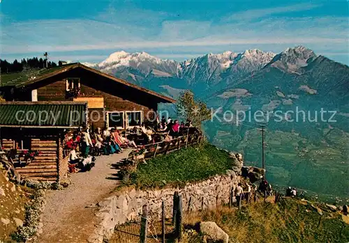 AK / Ansichtskarte Muthoefe_Dorf_Tirol Gasthof Steinegg Panorama Naturpark Texelgruppe 