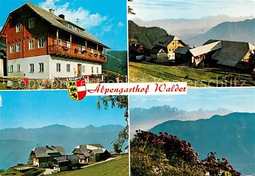 AK / Ansichtskarte Fresach Alpengasthof Walder Fernsicht Alpenpanorama Fresach