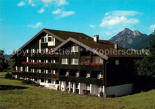 AK / Ansichtskarte Flueeli Ranft Hotel Pension Klausenhof Alpenblick Flueeli Ranft