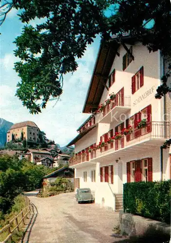 AK / Ansichtskarte Schoenna_Meran Albergo Scena Schoennerhof Schoenna Meran