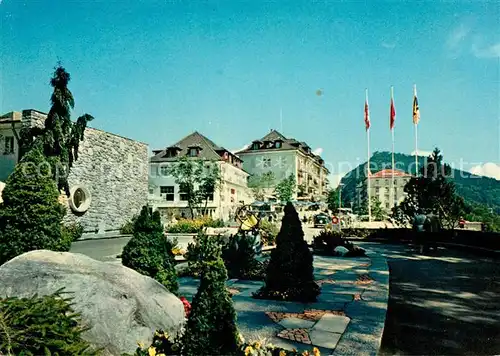 AK / Ansichtskarte Buergenstock Park  und Palace Hotel Buergenstock