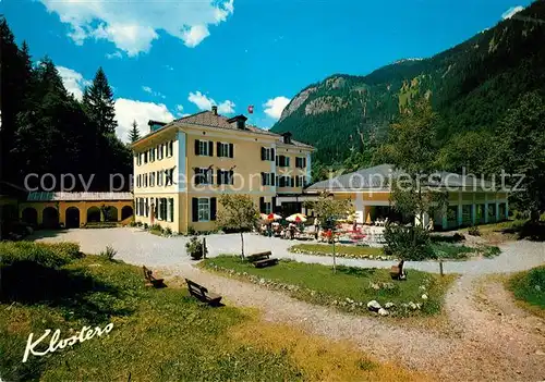 AK / Ansichtskarte Klosters_GR Kur  und Sporthotel Bad Serneus Klosters_GR
