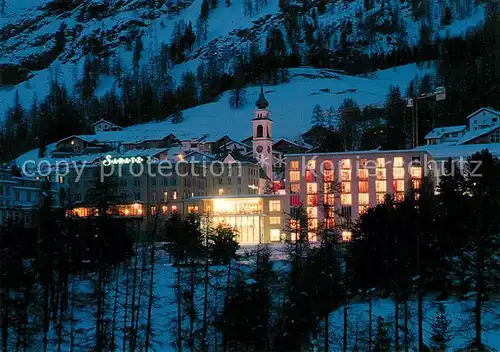 AK / Ansichtskarte Pontresina Hotel Saratz Pontresina