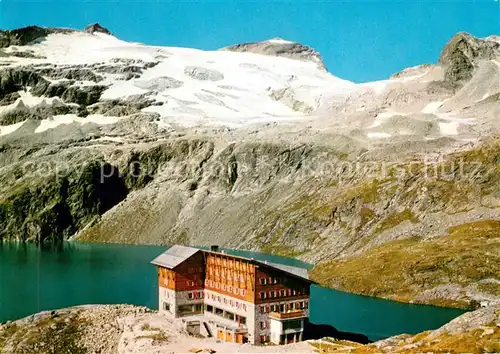 AK / Ansichtskarte Rudolfshuette am Weisssee im Stubachtal mit Granatspitze Rudolfshuette