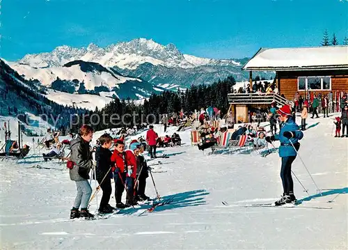 AK / Ansichtskarte Fieberbrunn_Tirol Berghaus Streuboden Skigebiet Fieberbrunn Tirol