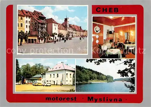 AK / Ansichtskarte Cheb_Eger motorest Myslivna 