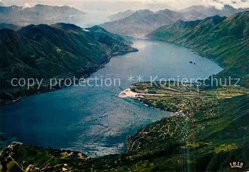 AK / Ansichtskarte Ascona_Lago_Maggiore Fliegeraufnahme Lago Ascona_Lago_Maggiore