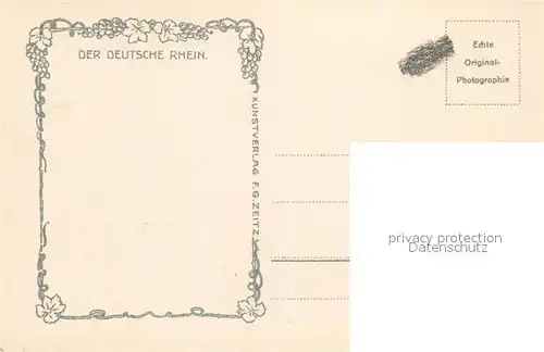 AK / Ansichtskarte Foto_Zeitz_F.G._Nr. 1090 Ruedesheim Nationaldenkmal  Foto_Zeitz_F.G._Nr.